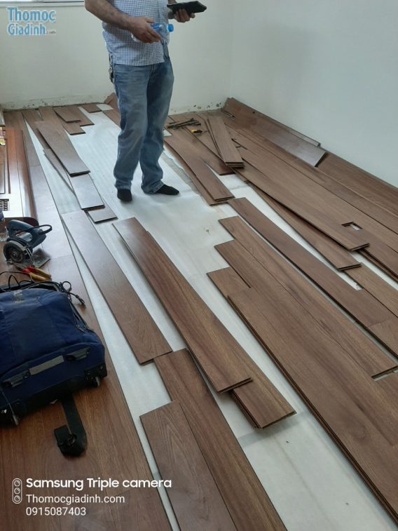 Sửa chữa tháo lắp sàn gỗ tại nhà