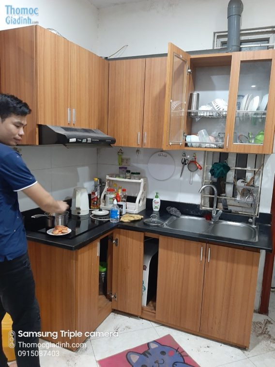 Sửa chữa Tủ bếp tại Khương Đình Thanh Xuân Hà Nội